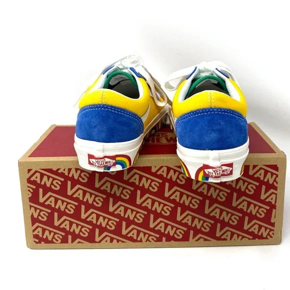 VANS Women Size 7 Old Skool 36 DX Anaheim Canvas Multi Low Size 7 VN0A54F34SB - Picture 5 of 11